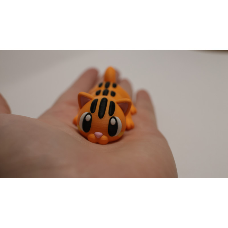 Pomarańczowy kotek- Figurka Tako