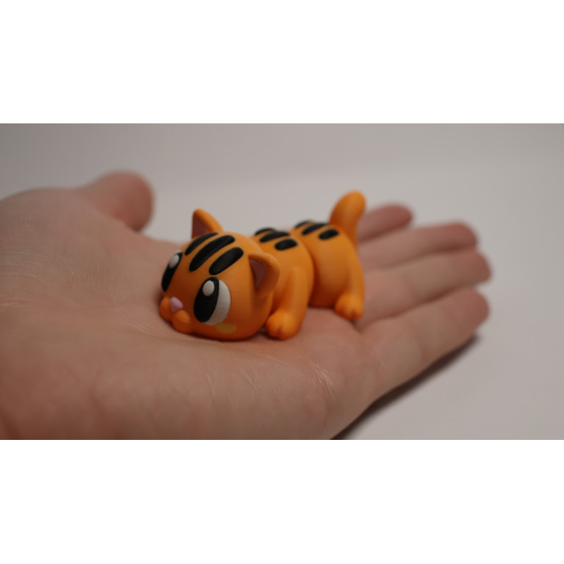 Pomarańczowy kotek- Figurka Tako
